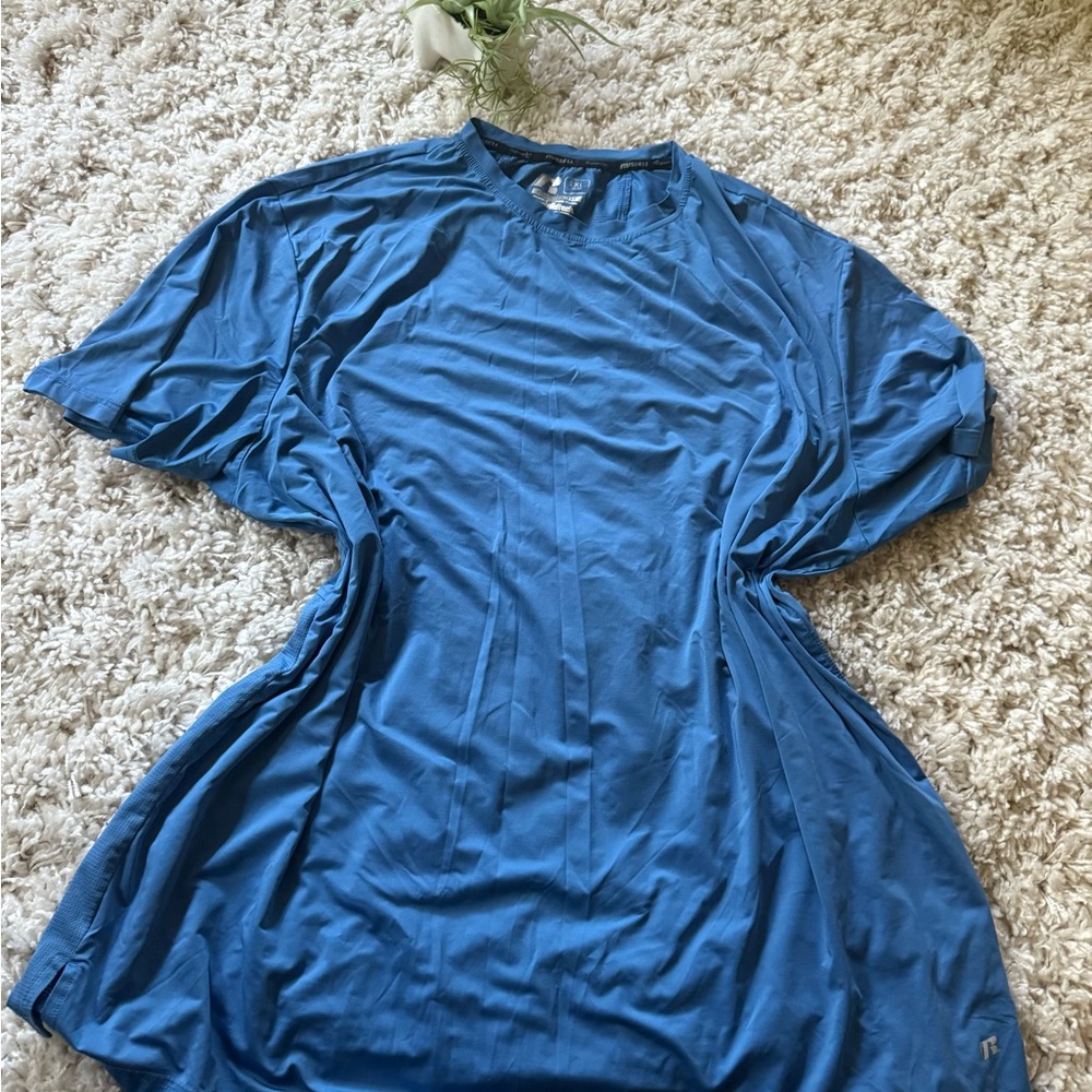 Russell Athletic Blue Training Shirt - Picture 4 of 6